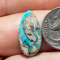 Teardrop Shaped Kingman Turquoise Cabochon